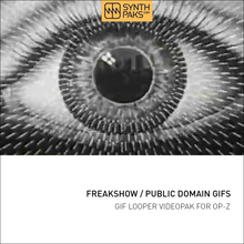 Load image into Gallery viewer, Freakshow - GIF Looper - Custom OP-Z App Videopak - Synthpaks